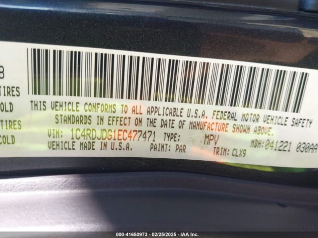 1C4RDJDG1EC477471 Dodge DURANGO LIMITED