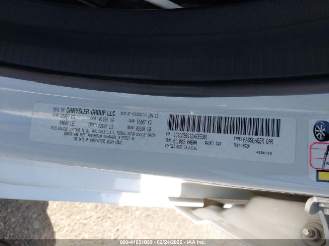 2013 CHRYSLER 200 1C3CCBBG1DN635381 Photo 8