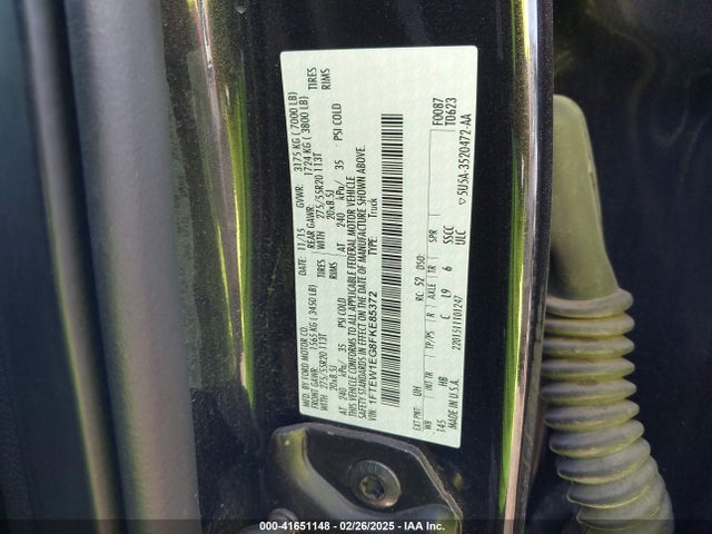 1FTEW1EG8FKE85372 Ford F-150 Lariat