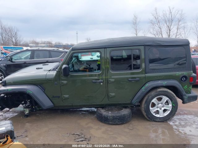 1C4HJXDG4PW541155 Jeep Wrangler 4-door Sport S 4x4