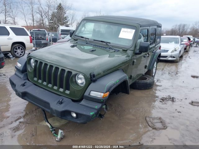 1C4HJXDG4PW541155 Jeep Wrangler 4-door Sport S 4x4