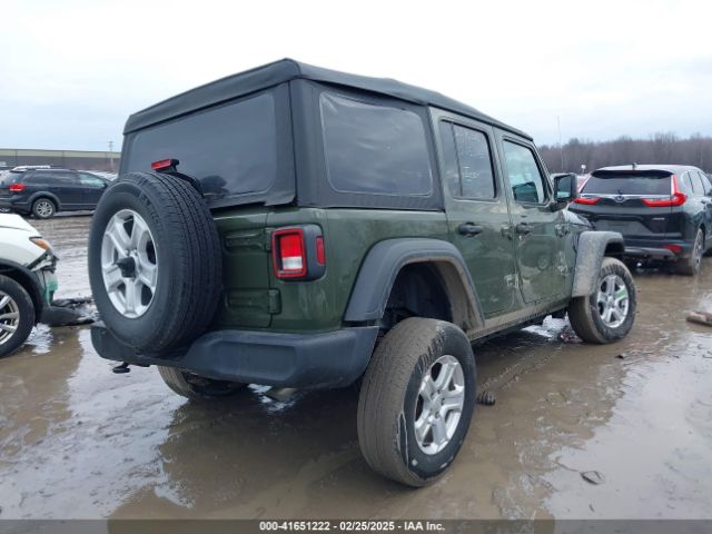 1C4HJXDG4PW541155 Jeep Wrangler 4-door Sport S 4x4