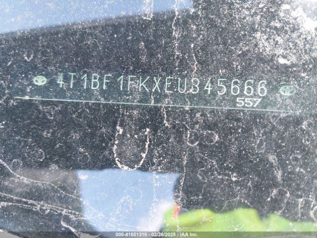 4T1BF1FKXEU345666 Toyota CAMRY SE