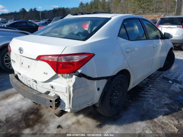 2T1BURHE5KC245483 Toyota COROLLA LE