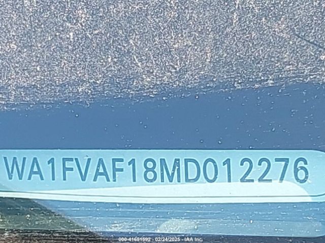 WA1FVAF18MD012276 Audi Q8 Prestige 55 Tfsi Quattro Tiptronic