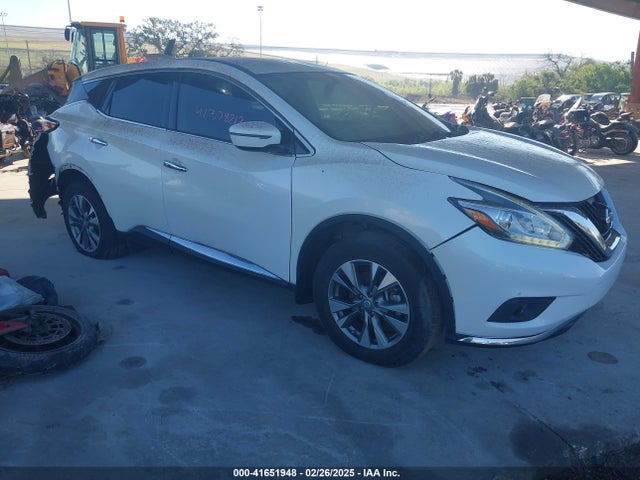2018 Nissan Murano S მანქანა იყიდება აუქციონზე, vin: 5N1AZ2MG8JN165274, აუქციონის ნომერი: 41651948