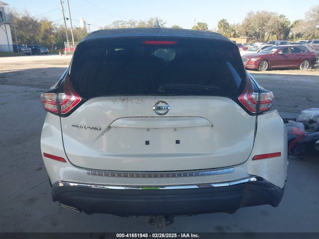 2018 Nissan Murano S მანქანა იყიდება აუქციონზე, vin: 5N1AZ2MG8JN165274, აუქციონის ნომერი: 41651948