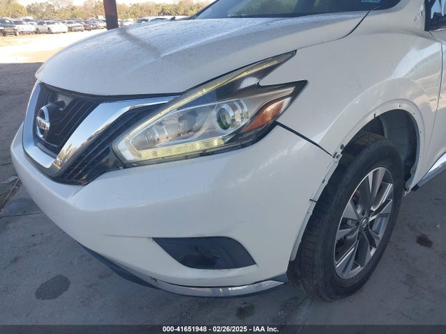 2018 Nissan Murano S მანქანა იყიდება აუქციონზე, vin: 5N1AZ2MG8JN165274, აუქციონის ნომერი: 41651948