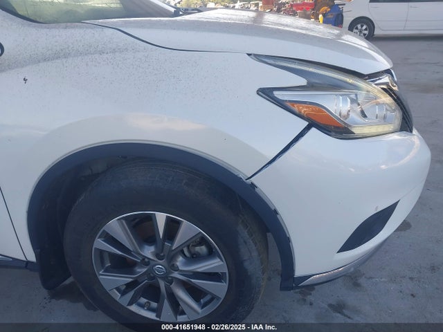 2018 Nissan Murano S მანქანა იყიდება აუქციონზე, vin: 5N1AZ2MG8JN165274, აუქციონის ნომერი: 41651948