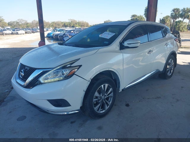 2018 Nissan Murano S მანქანა იყიდება აუქციონზე, vin: 5N1AZ2MG8JN165274, აუქციონის ნომერი: 41651948