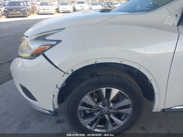 2018 Nissan Murano S მანქანა იყიდება აუქციონზე, vin: 5N1AZ2MG8JN165274, აუქციონის ნომერი: 41651948