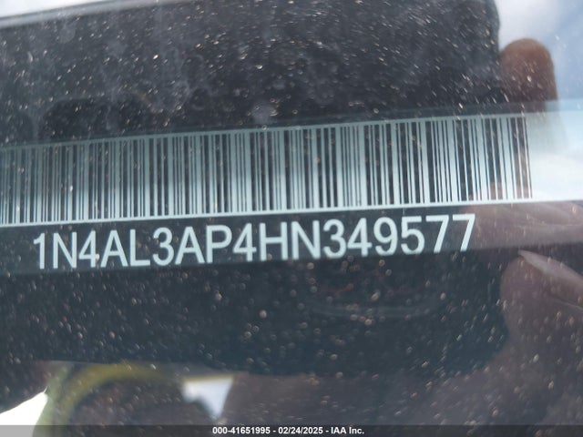1N4AL3AP4HN349577 Nissan Altima 2.5 S