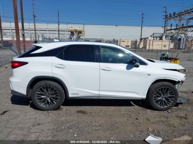 2T2BGMCA1JC023354 Lexus Rx 450h F Sport