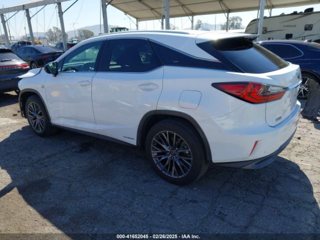 2T2BGMCA1JC023354 Lexus Rx 450h F Sport