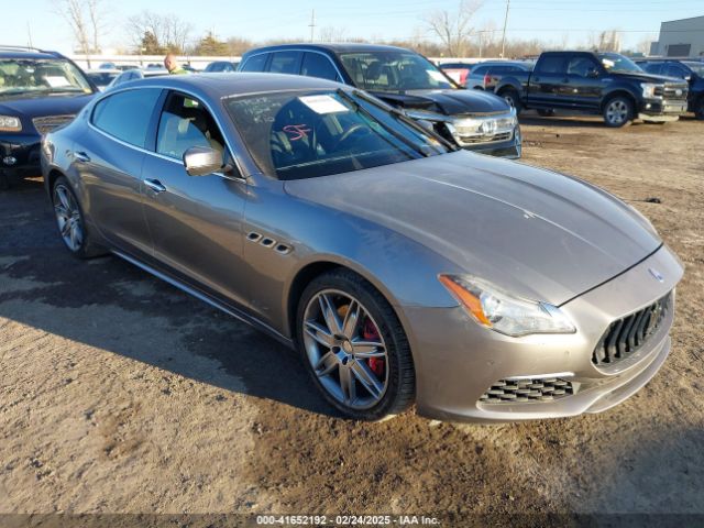 2017 MASERATI QUATTROPORTE ZAM56RPL4H1244874
