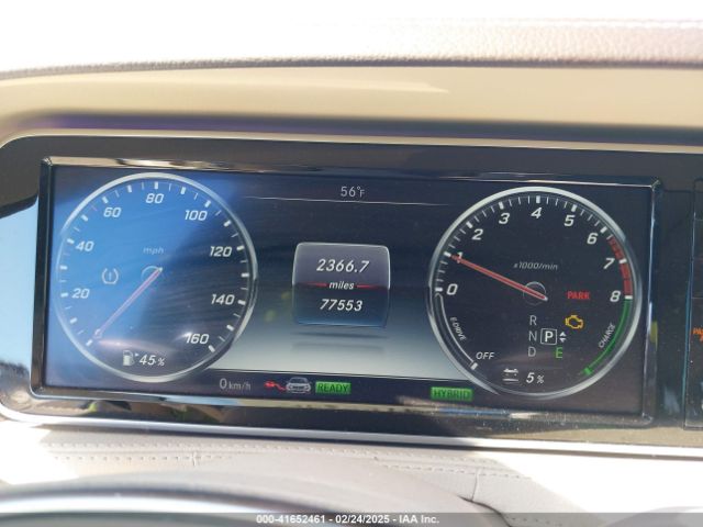 WDDUG6DB5GA248492 Mercedes-Benz S 550 Plug-in Hybrid