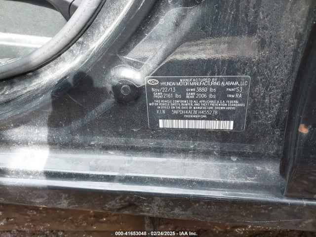 Hyundai ELANTRA SE 2014 5NPDH4AE8EH455278 Image 9