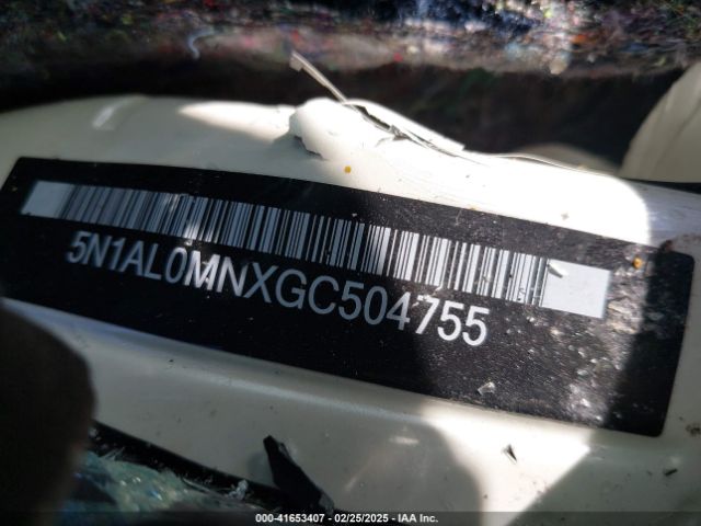 5N1AL0MNXGC504755 Infiniti QX60