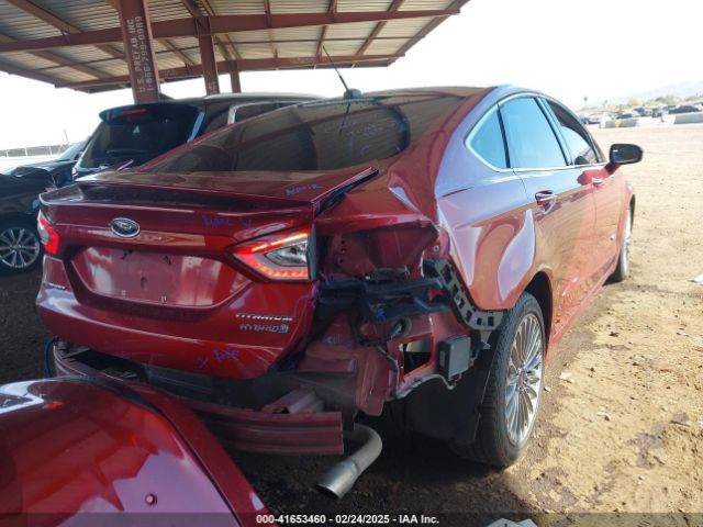3FA6P0RU7ER128390 Ford Fusion Hybrid Titanium