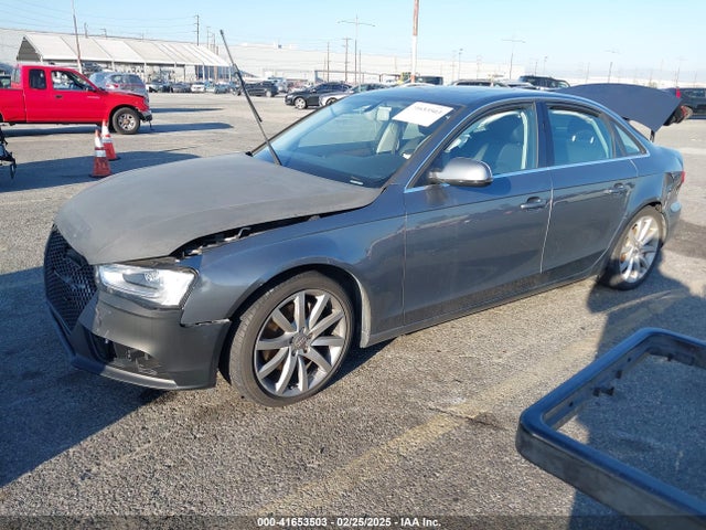 2013 AUDI A4 WAUKFAFL8DN026009 Photo 1
