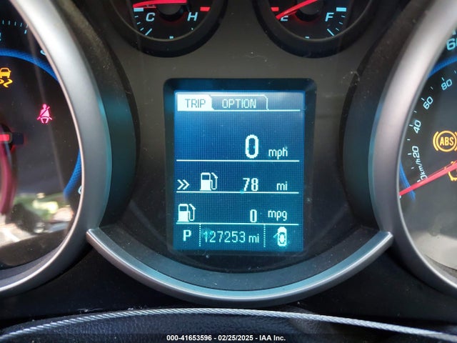 41653596 :رقم المزاد ، 1G1PC5SB5D7298343 vin ، 2013 Chevrolet Cruze 1lt Auto مزاد بيع