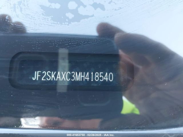 JF2SKAXC3MH418540 Subaru Forester Touring
