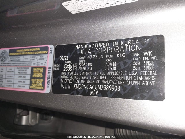 KIA Sportage Ex 2022 KNDPNCAC8N7989903 Image 9