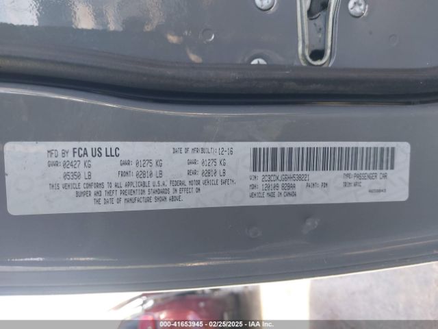2017 DODGE CHARGER 2C3CDXJG6HH538221 Photo 8