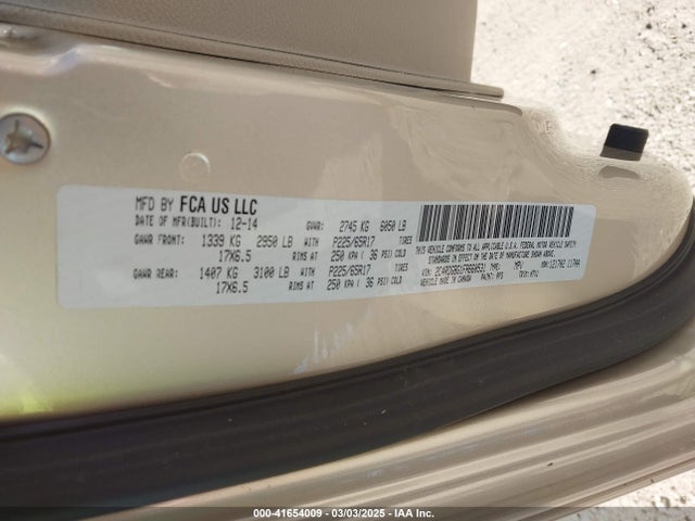 2C4RDGBG1FR660531 Dodge Grand Caravan Se