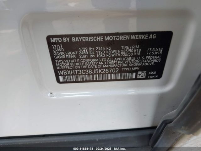 WBXHT3C38J5K26702 BMW X1 Xdrive28i