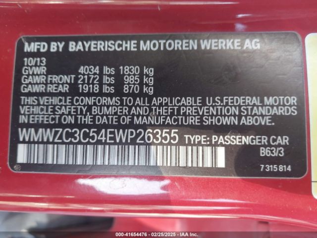 2014 MINI COUNTRYMAN WMWZC3C54EWP26355 Photo 8