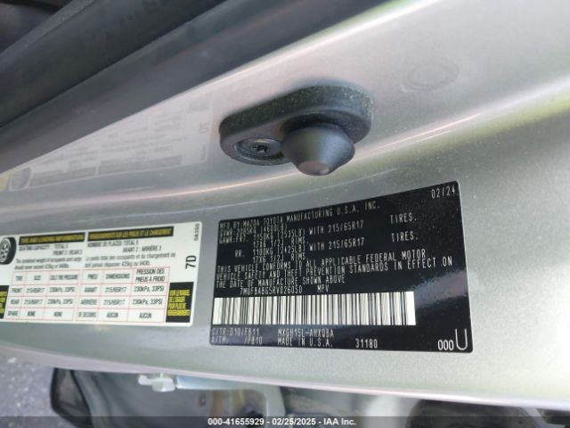 7MUFBABG5RV026050 Toyota Corolla Cross Hybrid S