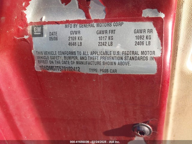 2007 CADILLAC CTS 1G6DM57T870113114 Photo 8