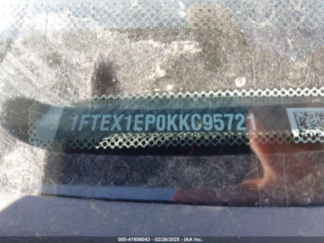 1FTEX1EP0KKC95721 Ford F-150 Xlt