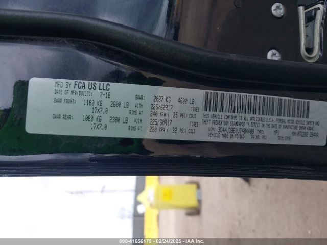 3C4NJDBB0JT484409 Jeep Compass Latitude 4x4