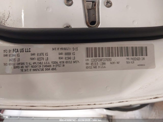 1C3CDFEB8FD378393 Dodge DART GT