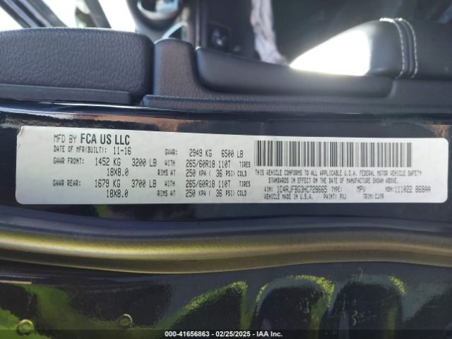 1C4RJFBG3HC728665 Jeep Grand Cherokee Limited 4x4