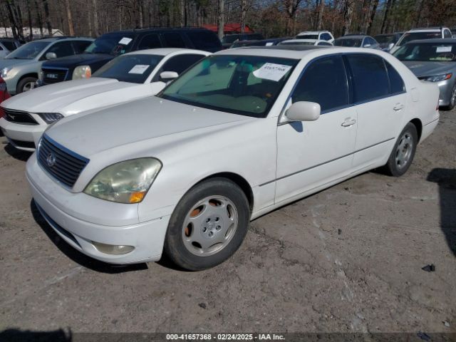 2002 LEXUS LS 430 JTHBN30F820084456 Photo 1