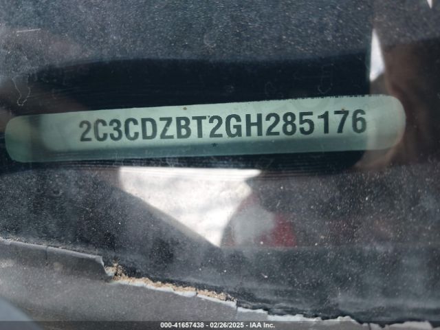 2C3CDZBT2GH285176 Dodge Challenger R/t