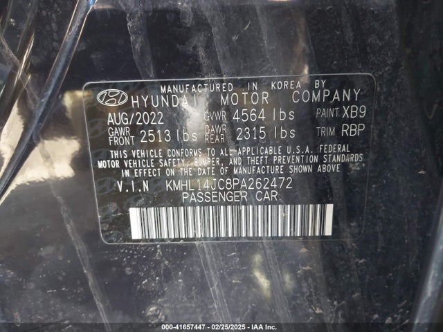 KMHL14JC8PA262472 Hyundai Sonata N Line