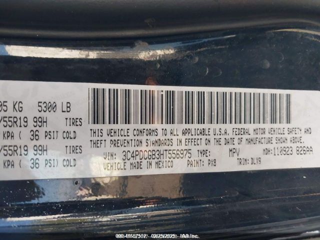 3C4PDCGB3HT556975 Dodge Journey Crossroad Plus