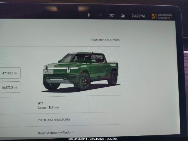 2023 RIVIAN R1T 7FCTGAAL6PN025290 Photo 6