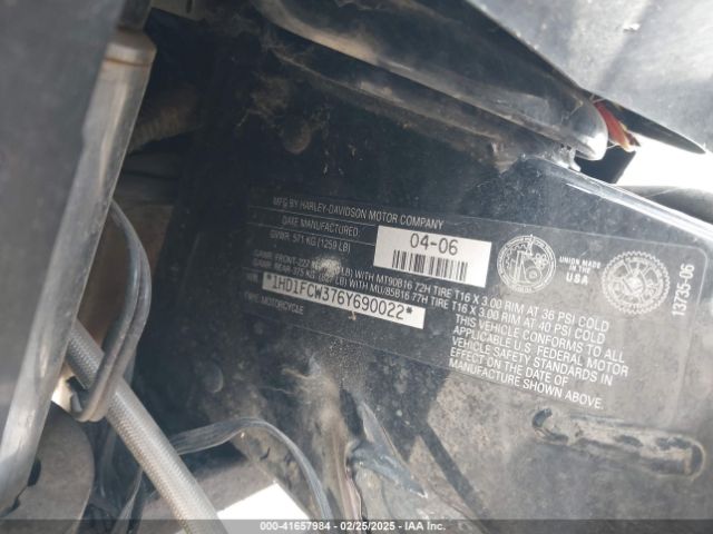 2006 HARLEY-DAVIDSON FLHTCUI 1HD1FCW376Y690022 Photo 9