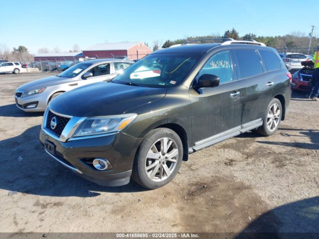 5N1AR2MMXFC707192 Nissan Pathfinder Platinum