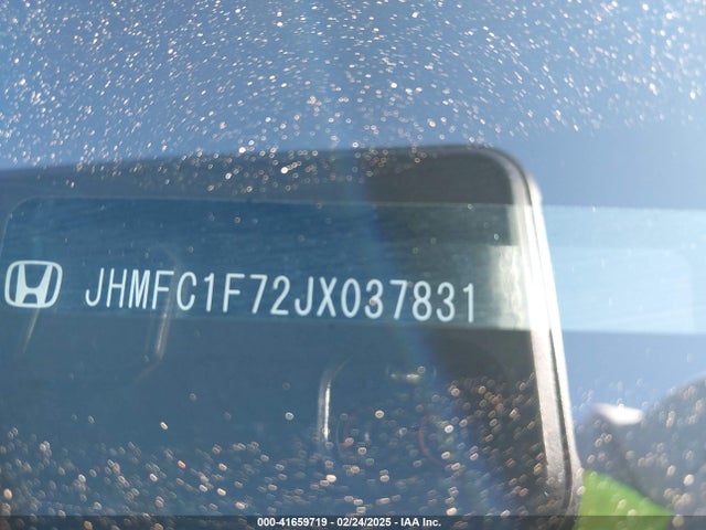 JHMFC1F72JX037831 Honda Civic Ex-l