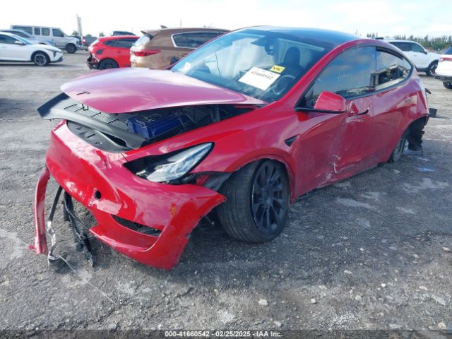 7SAYGDEE1NF385414 Tesla Model Y Long Range Dual Motor All-wheel Drive