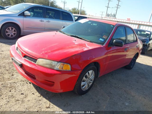 2001 MITSUBISHI MIRAGE JA3AY26CX1U041805 Photo 1