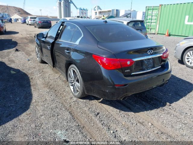 JN1BV7AR0EM689783 Infiniti Q50 SPORT