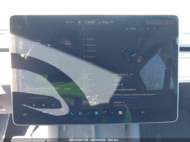 7SAYGDEE1PA186170 Tesla Model Y