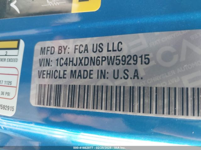 2023 JEEP WRANGLER 1C4HJXDN6PW592915 Photo 8